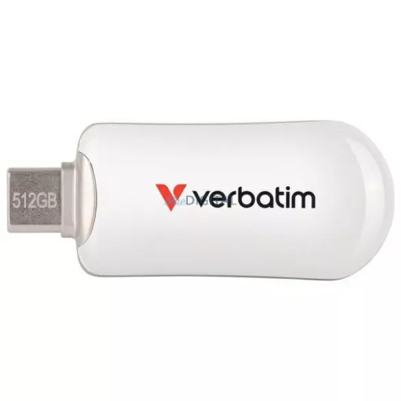 Verbatim Plectra pendrive 512GB USB-C – fehér (30231)
