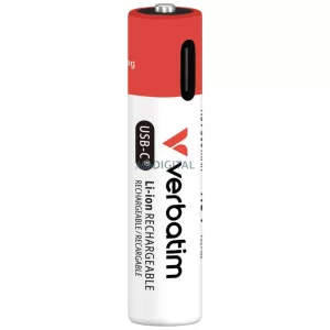 Verbatim USB-C újratölthető AAA elem 4 db (30250)