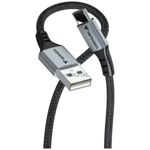 Verbatim Sync & Charge kábel USB-A - USB-C QC 120cm – fekete (31843)