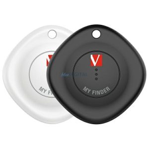 Verbatim My Finder Bluetooth nyomkövető eszköz - fekete-fehér (2 db)