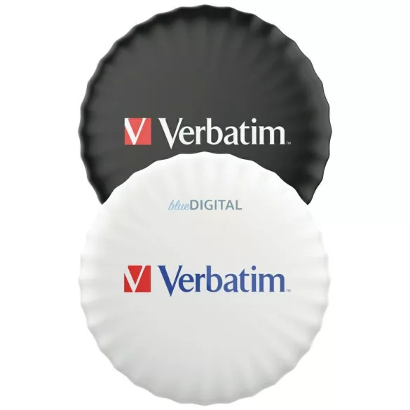 Verbatim My Finder Coin Bluetooth fekete-fehér – nyomkövető eszköz, 2 db MYFC-02BW