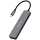Adapter Hub Verbatim HDMI/USB-C 3.2/USB-C/2xUSB-A 3.2/SD/microSD aluminum 32158