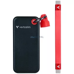   Verbatim 1TB külső SSD kulcstartó USB 3.2 Gen.2 kábellel – fekete (32192)