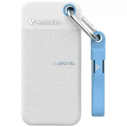   Verbatim Pocket külső SSD 1TB USB-C 3.2 gen.2 – fehér-világoskék (32320)