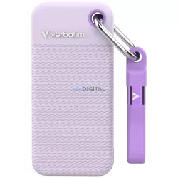   Verbatim Pocket külső SSD 1TB USB-C 3.2 gen.2 – fehér-lila (32322)