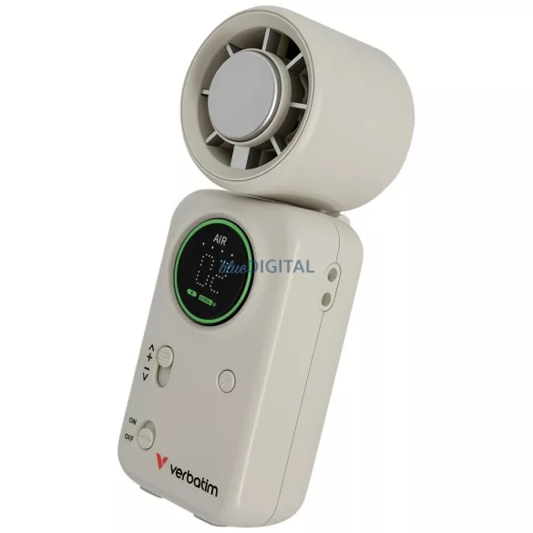 Verbatim Cool 'n' Go Ice Touch Mini kézi ventilátor – fehér-ezüst (32346)