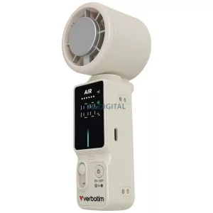 Verbatim Cool 'n' Go Ice Touch Pro kézi ventilátor – fehér-ezüst