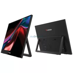   Verbatim LIGHT hordozható érintőképernyős monitor 15.6" FHD fekete 32402