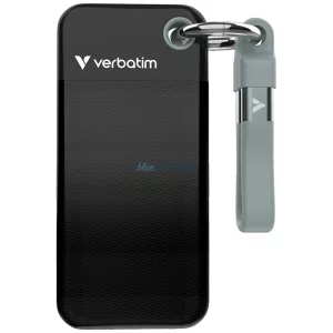 Verbatim Pocket külső SSD 256GB USB-C 3.2 gen.2 – fekete-szürke (32415)