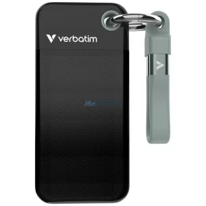 Verbatim Pocket külső SSD 128GB USB-C 3.2 Gen.2 – fekete-szürke (32432)