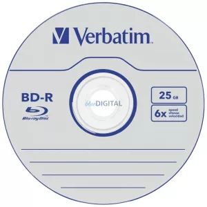 Verbatim Datalife BD-R 25GB 6X 25 db (43837)