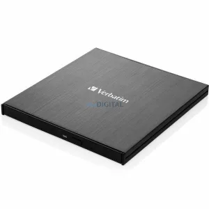 Verbatim külső Slimline Blu-ray író + USB 3.0 kábel – fekete (43890)