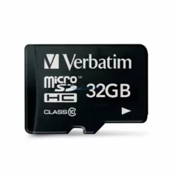 Verbatim 32GB microSDHC kártya V10 – fekete (44013)