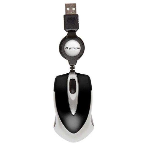 Verbatim Go mini optikai egér USB-A 1000 dpi - fekete