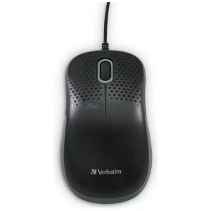 Verbatim Silent optikai egér USB-A 1000 dpi – fekete (49024)