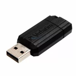   Verbatim USB-A 2.0 PinStripe pendrive 128GB – fekete (49071)