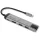 Verbatim Adapter Hub USB-C - USB-C/ 2xUSB-A 3.0/HDMI/Eternet aluminium/aluminum 49141
