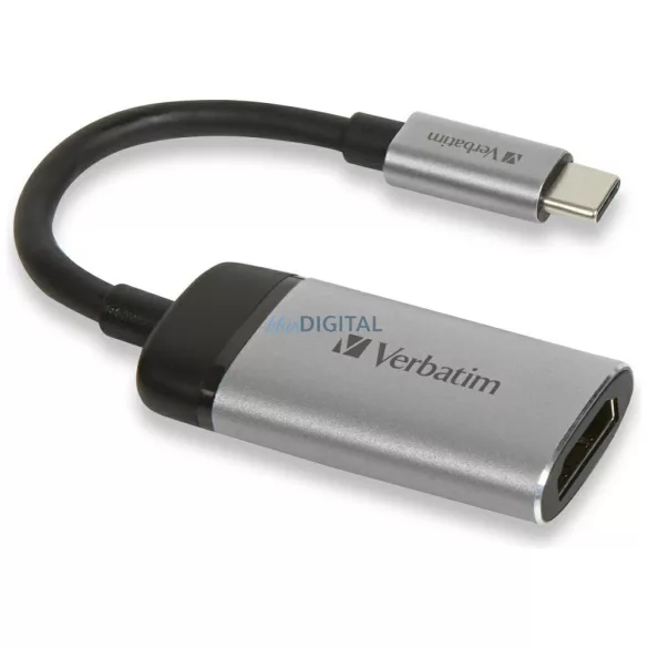 Verbatim Adapter USB-C - HDMI 4Kaluminum 49143