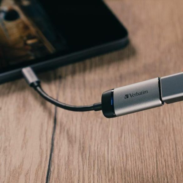 Verbatim USB-C - HDMI adapter 4K - szürke