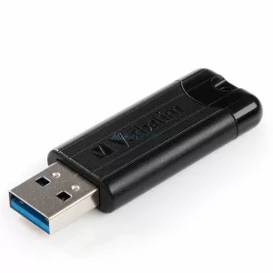 Verbatim USB-A 3.2 Gen 1 PinStripe pendrive 16GB – fekete (49316)