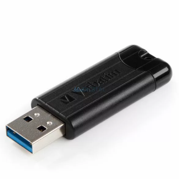 Verbatim USB-A 3.2 Gen 1 PinStripe pendrive 16GB – fekete (49316)