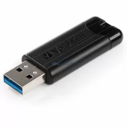   Verbatim USB-A 3.2 Gen 1 PinStripe pendrive 128GB – fekete (49319)