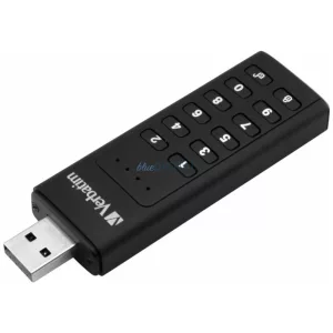 Verbatim Keypad Secure külső meghajtó USB-C 3.1 Gen 1 128GB – fekete (49429)