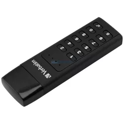   Verbatim Keypad Secure külső meghajtó USB-C 3.2 Gen 1 128GB – fekete (49432)