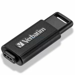 Verbatim USB-C pendrive 128GB – fekete (49459)