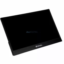   Verbatim hordozható érintőképernyős monitor 14" Full HD 1080p fekete 49591