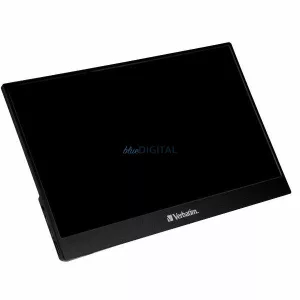 Verbatim hordozható érintőképernyős monitor 14" Full HD 1080p fekete 49591