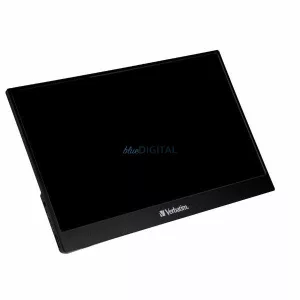 Verbatim hordozható érintőképernyős monitor 15.6" Full HD 1080p fekete 49592