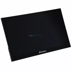   Verbatim hordozható érintőképernyős monitor, 17,3", Full HD 1080p, fekete/black 49593