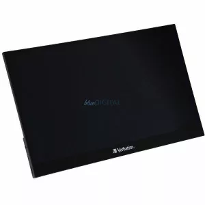 Verbatim hordozható érintőképernyős monitor, 17,3", Full HD 1080p, fekete/black 49593