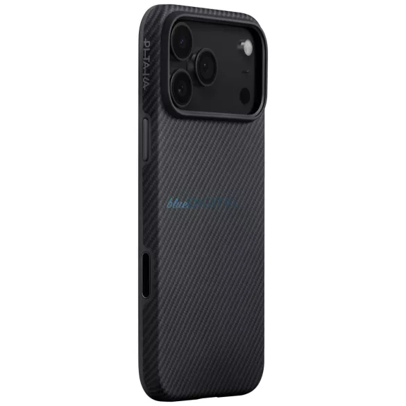 PITAKA Aramid UltraGuard MagSafe tok iPhone 17 Pro Max, fekete-szürke
