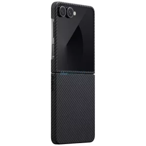 PITAKA Ultra-Slim MagSafe tok Samsung Galaxy Z Flip7, fekete-szürke