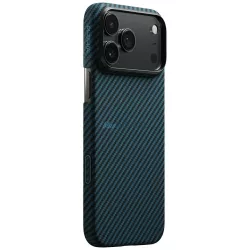PITAKA Ultra-Slim MagSafe tok iPhone 17 Pro Max, fekete-kék