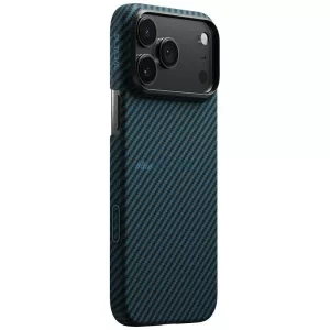 PITAKA Ultra-Slim MagSafe tok iPhone 17 Pro Max, fekete-kék