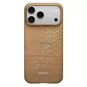 PITAKA Ultra-Slim MagSafe tok iPhone 17 Pro, arany csillogású