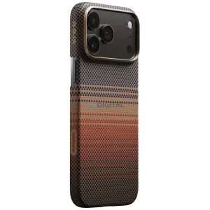 PITAKA Ultra-Slim MagSafe tok iPhone 17 Pro Max, naplemente színben