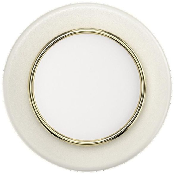 Popsockets Round Luxe Coconut Creme Enamel MagSafe kitámasztó - bézs