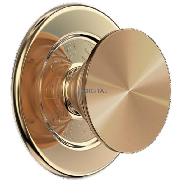 Popsockets Round Radial Gold Aluminum MagSafe kitámasztó - arany színű