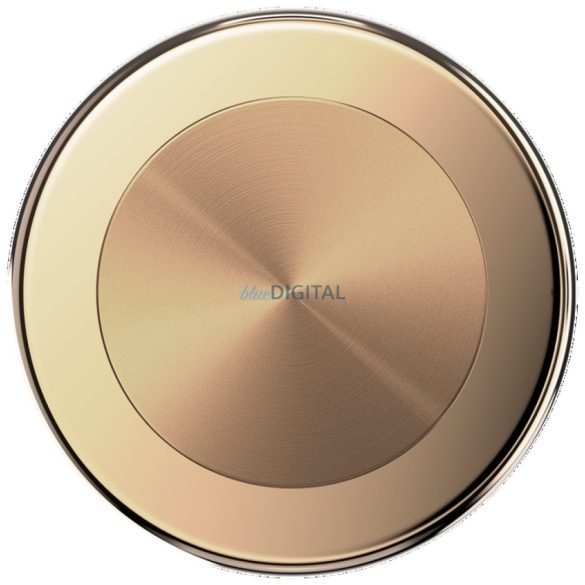 Popsockets Round Radial Gold Aluminum MagSafe kitámasztó - arany színű