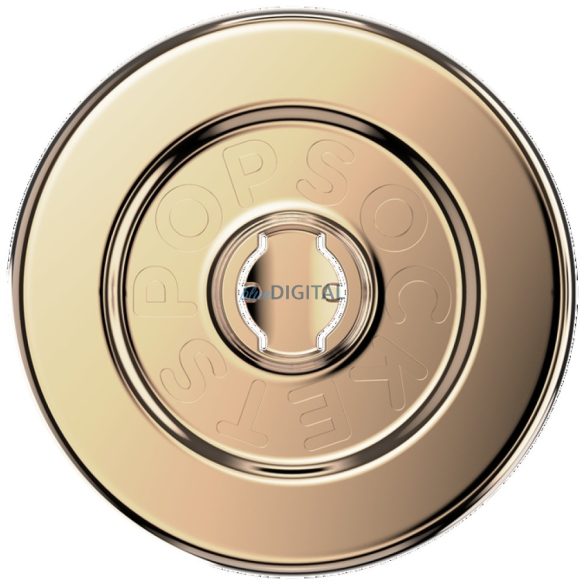 Popsockets Round Radial Gold Aluminum MagSafe kitámasztó - arany színű