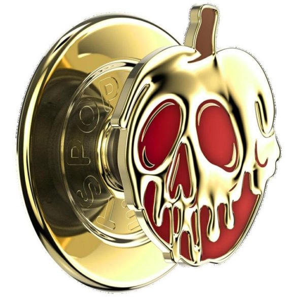 Popsockets Round Disney Enamel Poison Apple MagSafe kitámasztó - arany színű