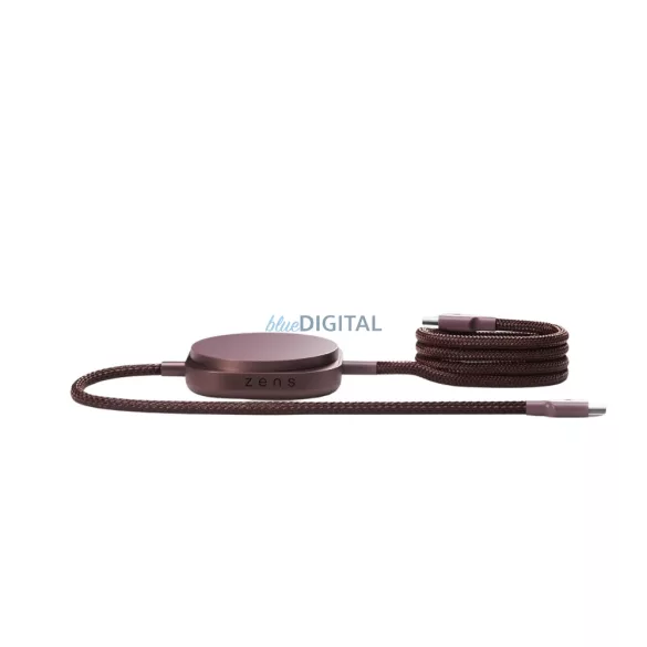 Zens Pro 2 indukciós töltő Qi2 15W USB-C/USB-C – meggypiros