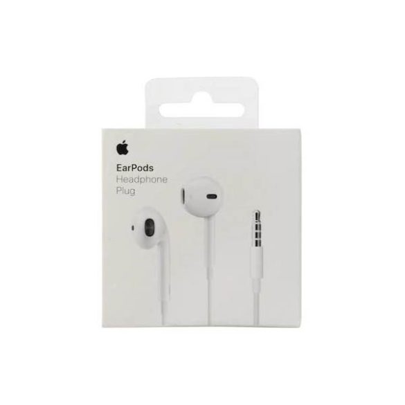 APPLE EarPods fejhallgató jack 3,5mm csatlakozóval buborékfólia csomagolásban