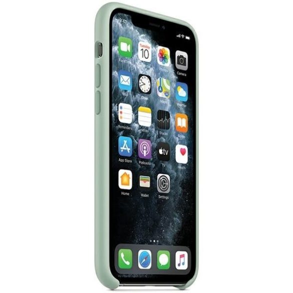 Etui Apple MXM72ZM/A iPhone 11 Pro 5.8" akvamarin/beril Szilikon tok szilikon tok