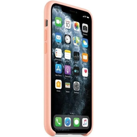 Etui Apple MY1E2ZM/A iPhone 11 Pro 5.8" grapefruit szilikon tok