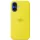 Apple MYY73ZM/A iPhone 16  6,1"     MagSafe sárga/star fruit szilikon tok